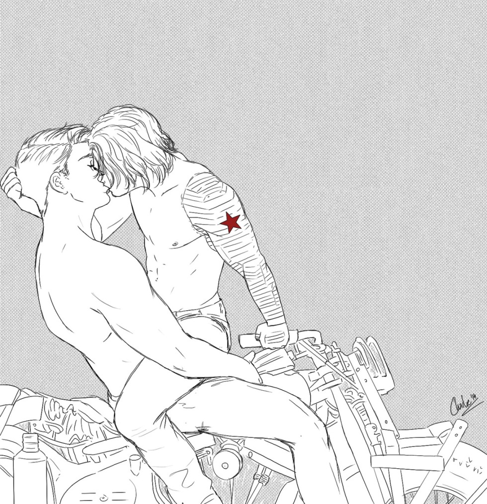 Bucky Barnes and Steve Rogers 18