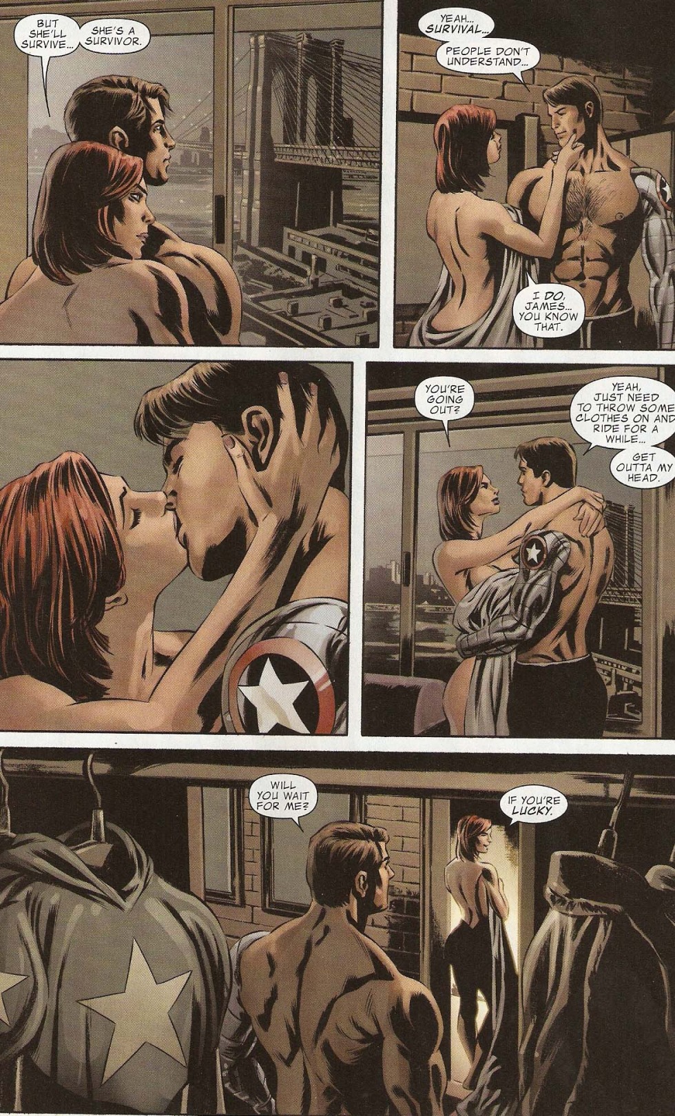 Bucky Barnes and Steve Rogers Hentai