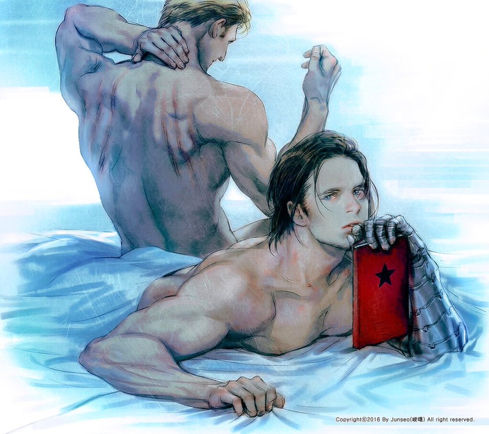 Bucky Barnes and Steve Rogers Sex