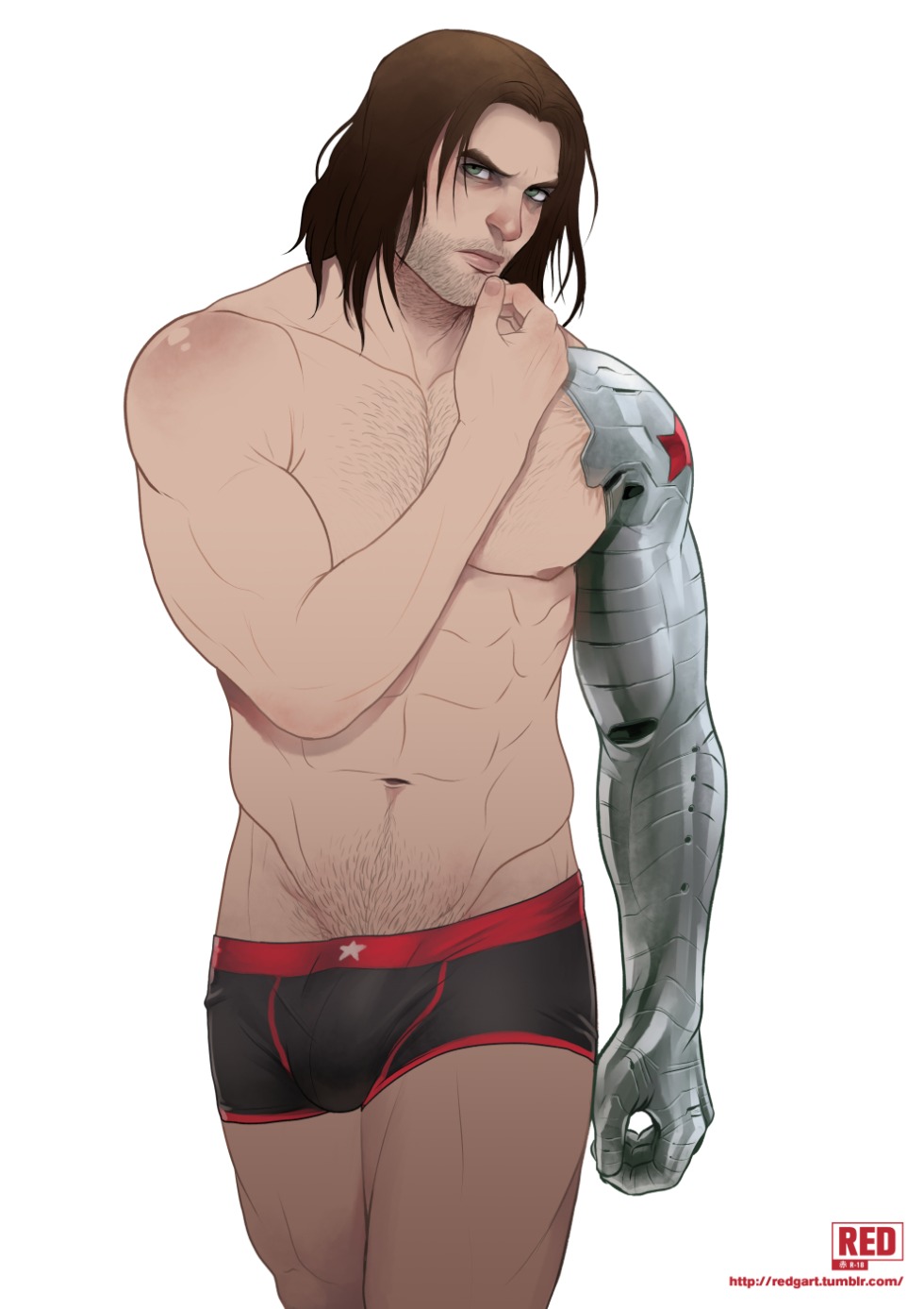 Steve Rogers Tony Stark and Bucky Barnes