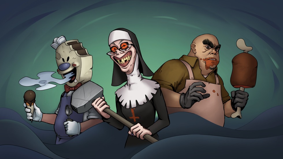 Bright white background