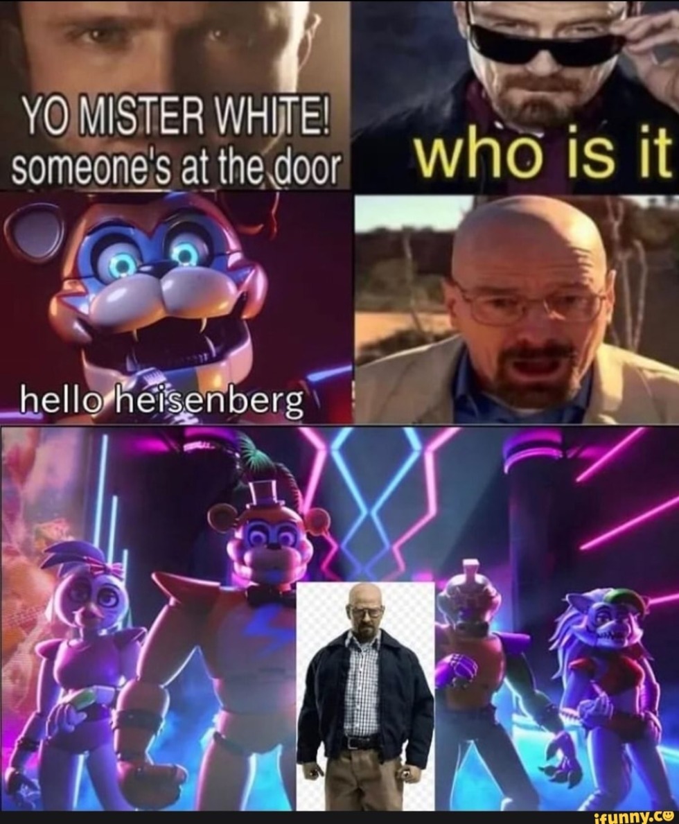 Mr White Someone's at the Door