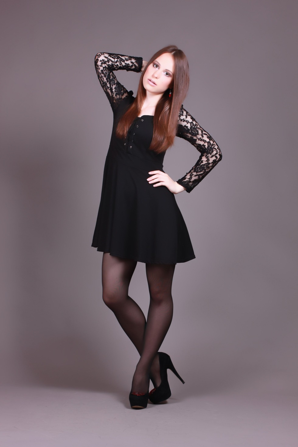 Murka model in dress