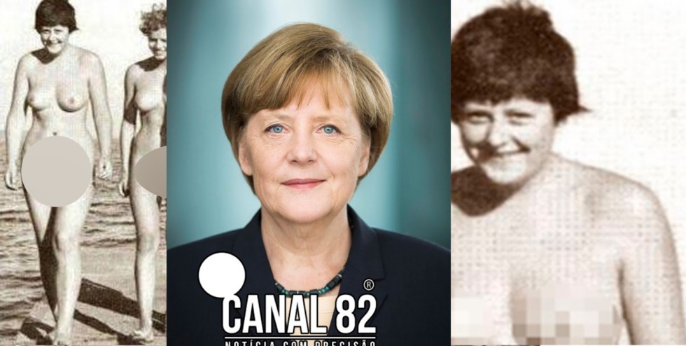 Merkel in youth nudist