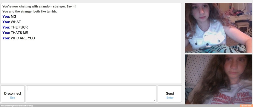 The youngest daughter Omegle