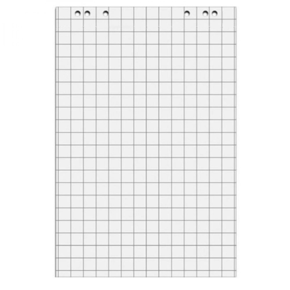 Block of paper for flipcharts white 67.5x98 50 sheets