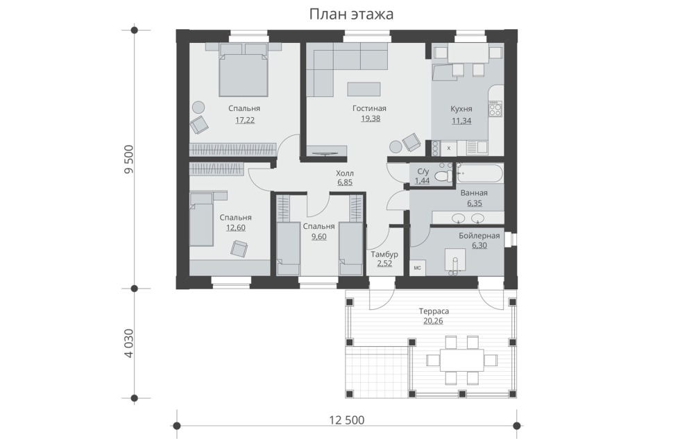 RG5285 One -story house