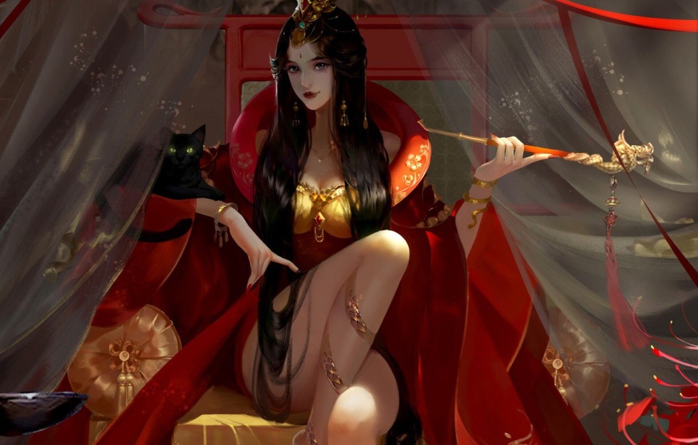 Anime, the concubine of the king