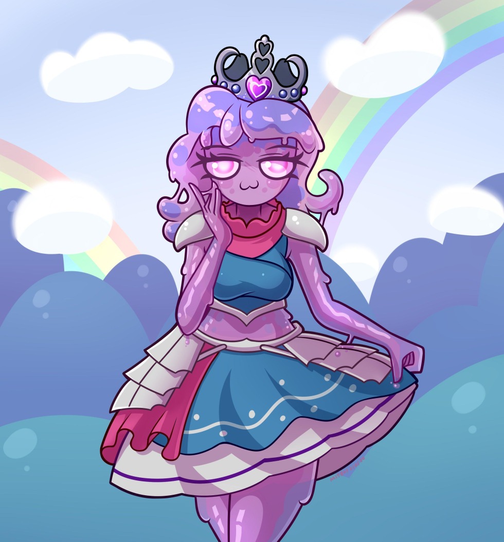 Terraria Art Queen slugs