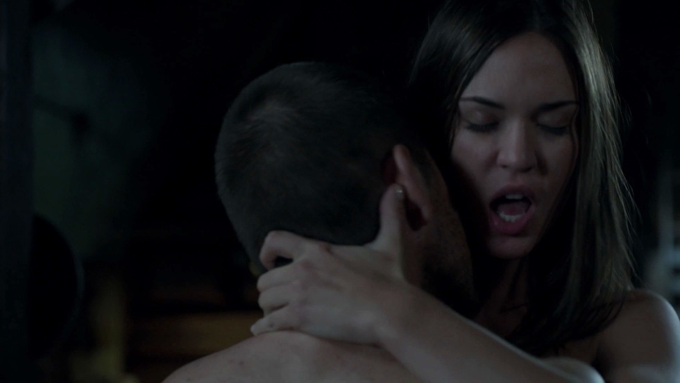 Naked actress Odette Annabel