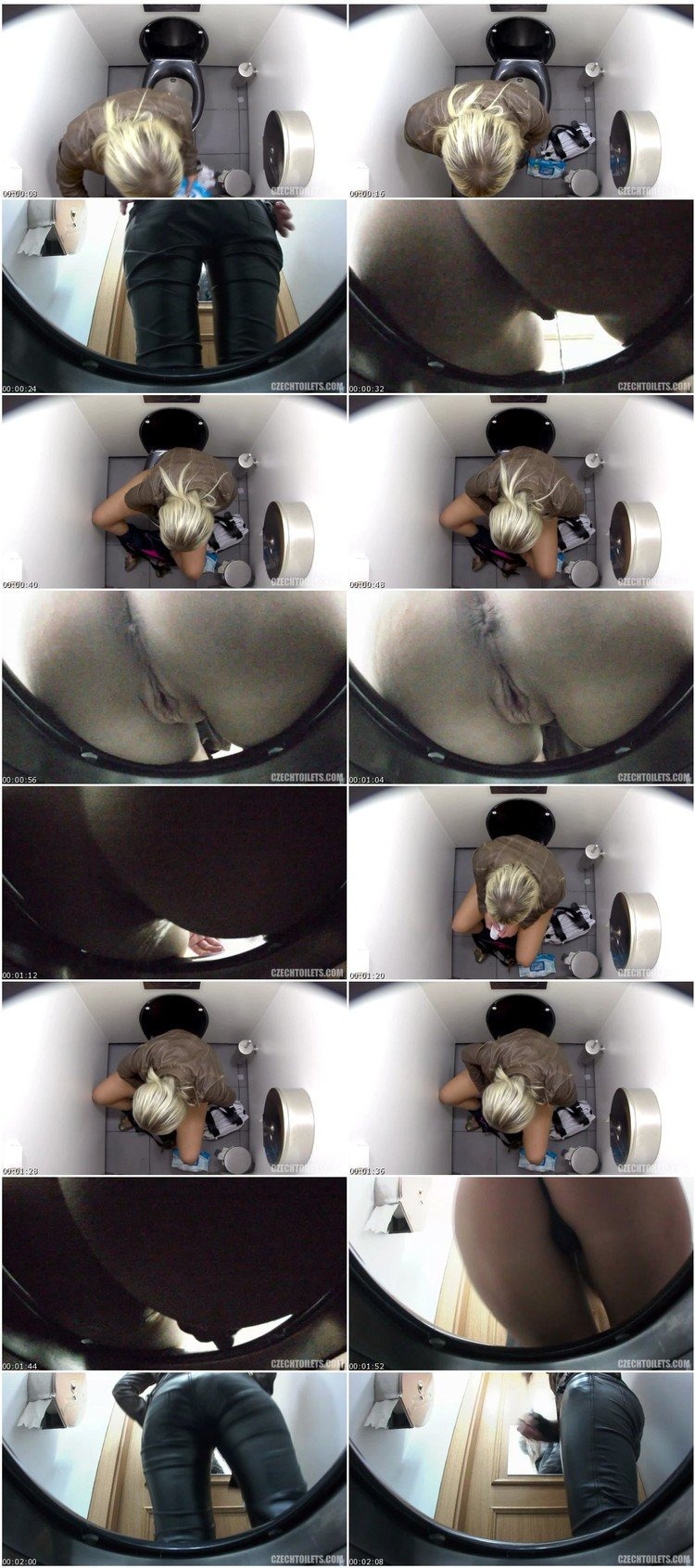 Fuck in the toilet hidden camera