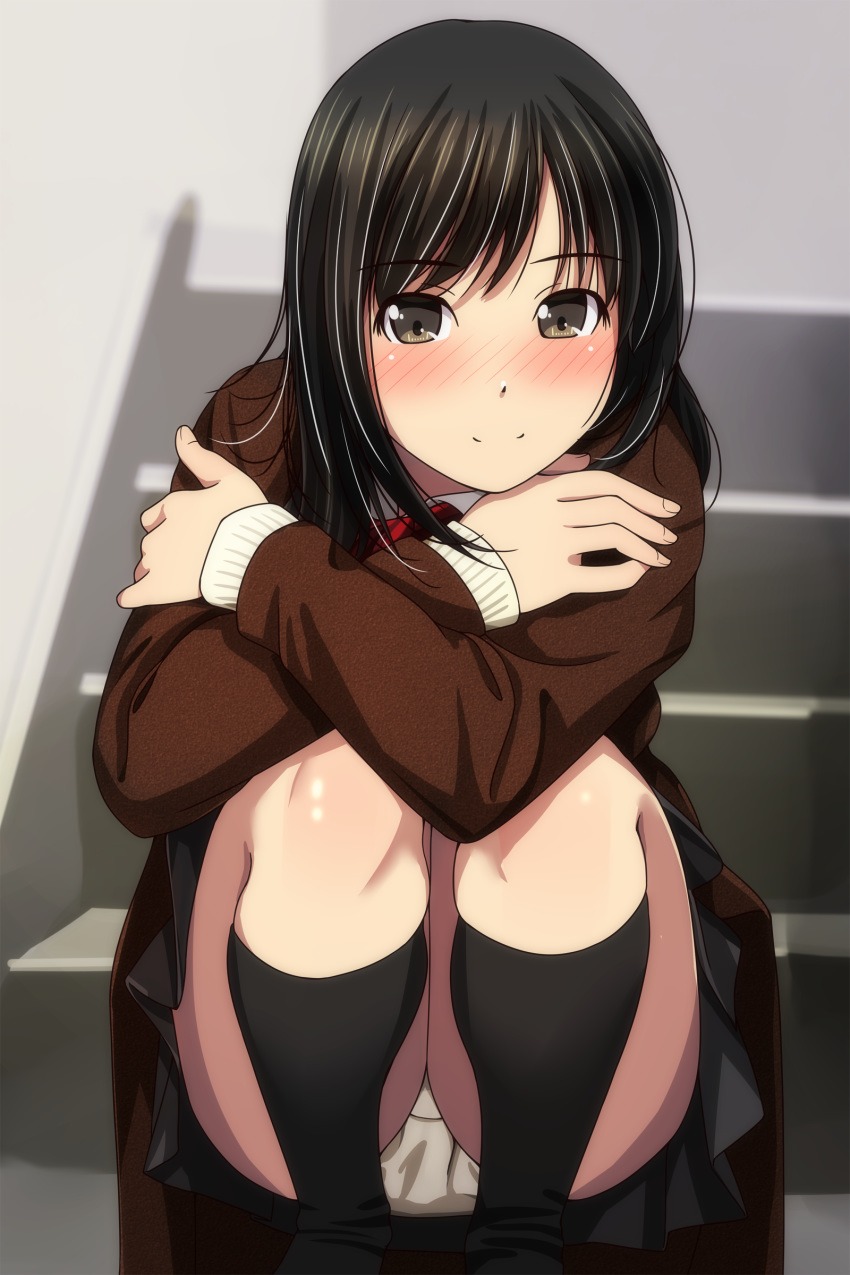 Wallpapers of anime, unknown, other, background, girl, look (pictures, screensavers)