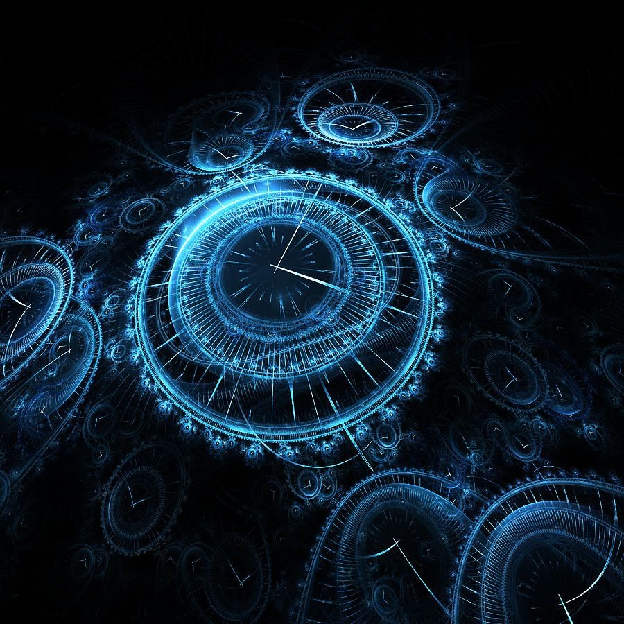 The clock of the universe