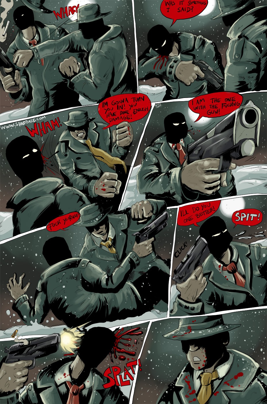 Shadbase comics Halloween