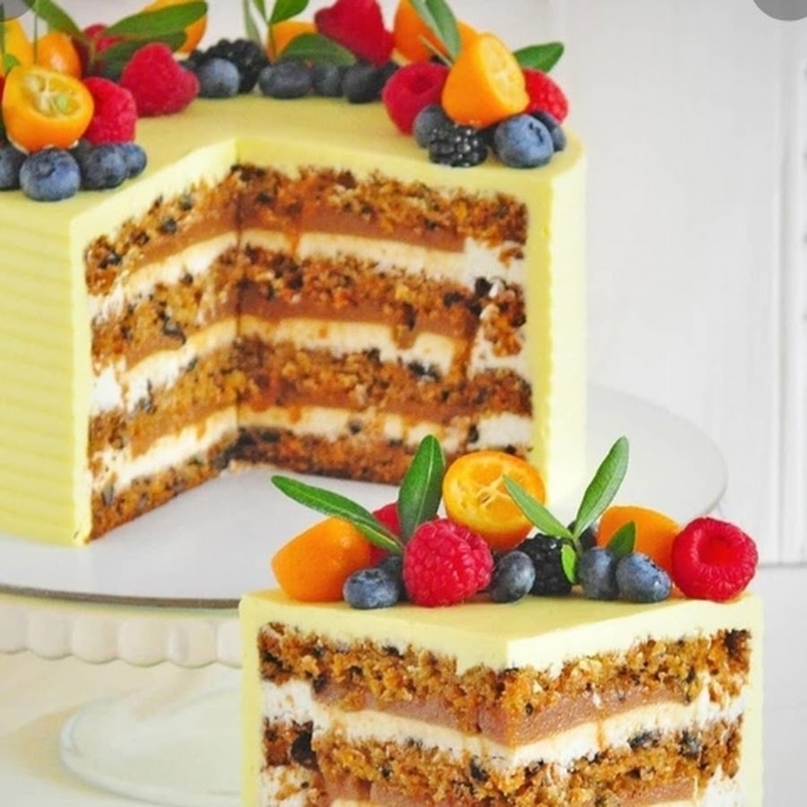 Cake "Carrot Paradise"
