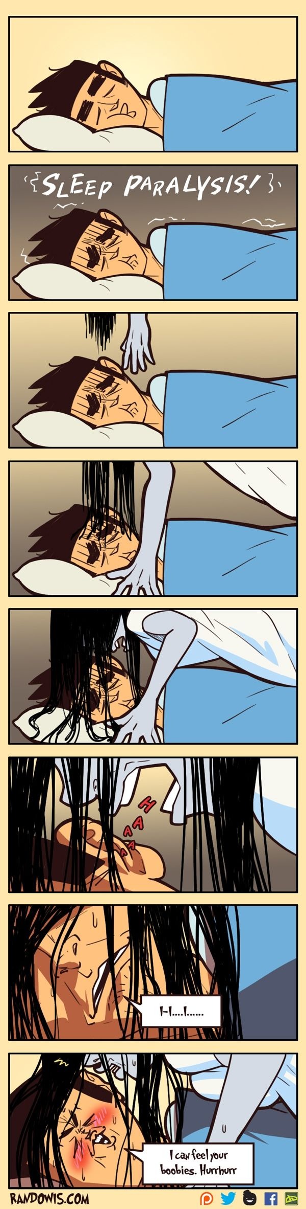 Sleepy paralysis incubus