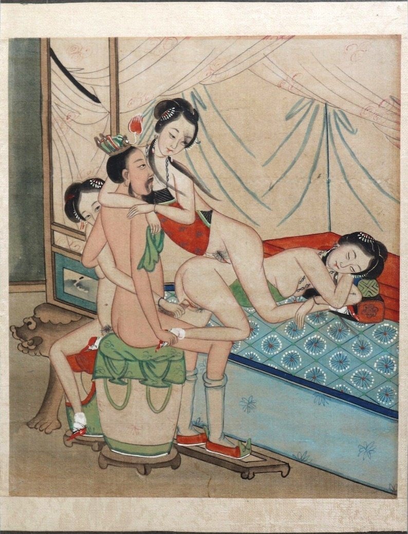 Kitagawa Utamaro erotic engravings