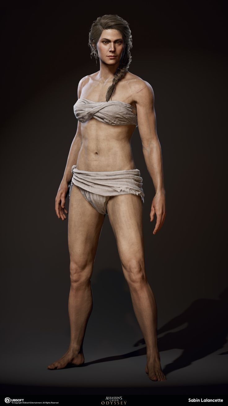 AC Odyssey Cassandra in underwear