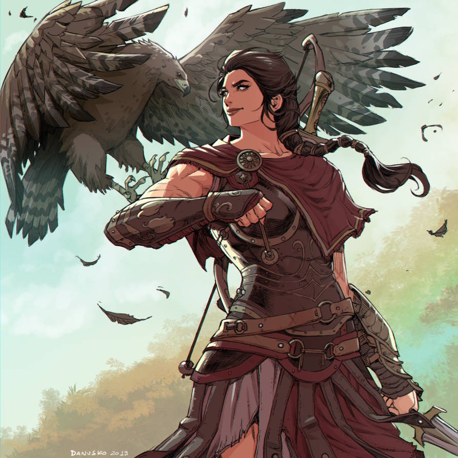 Assassin's Creed Odyssey Kassandra Art