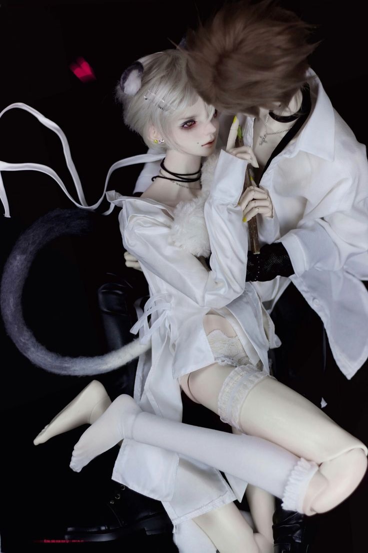 Love of an anime porcelain doll