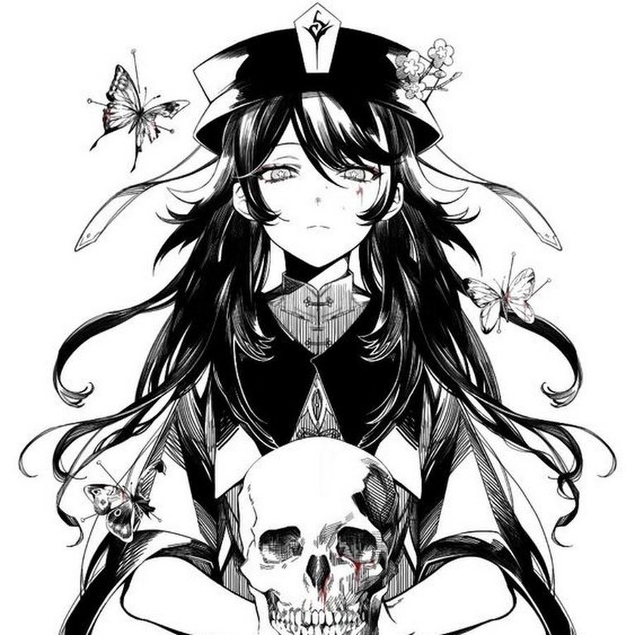 Genshin black white arts