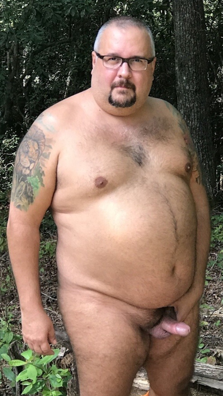 Fat naked old men