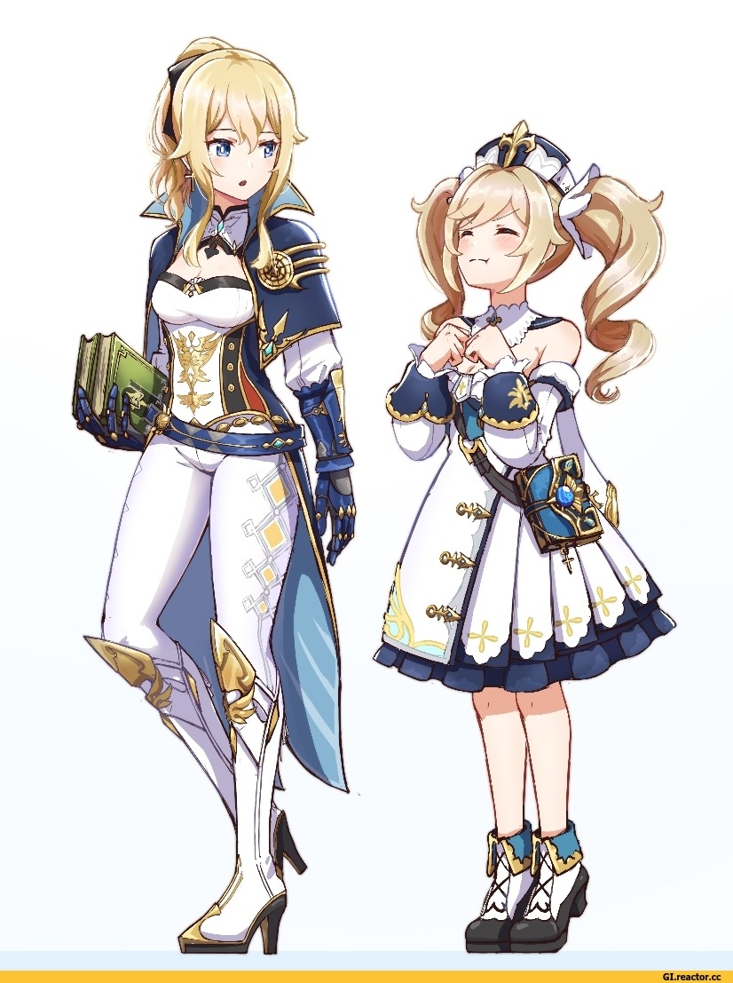 Barbara and Jean Genshin