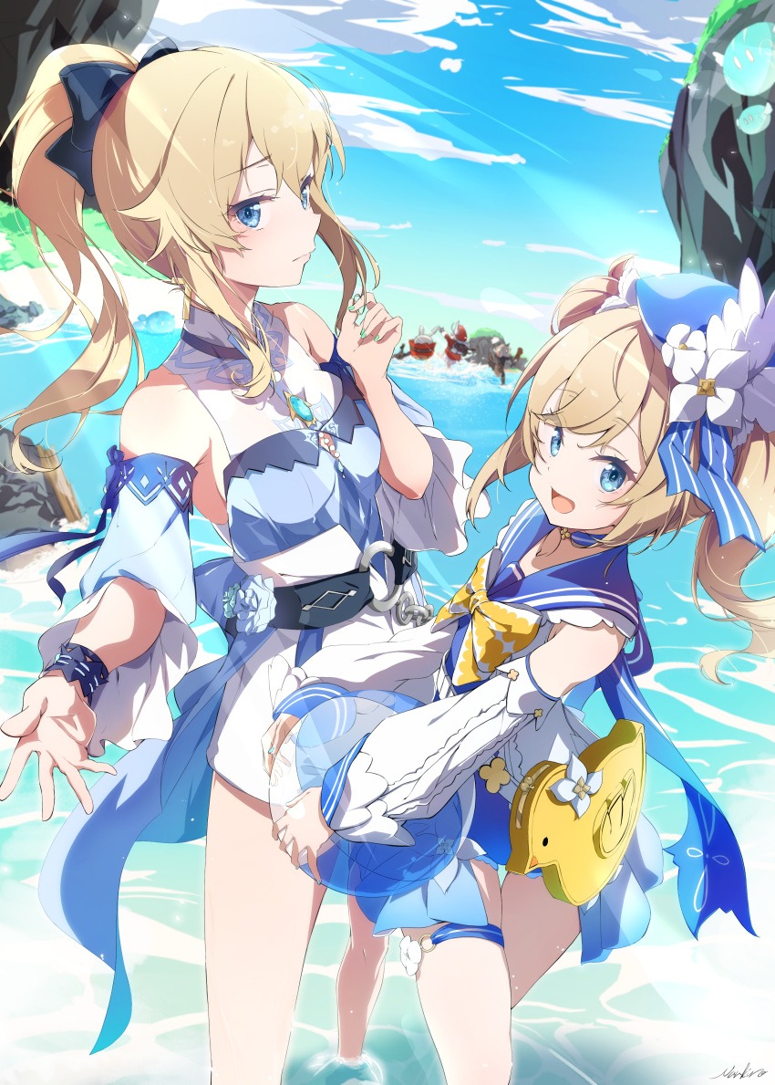 Barbara and Jean Genshin