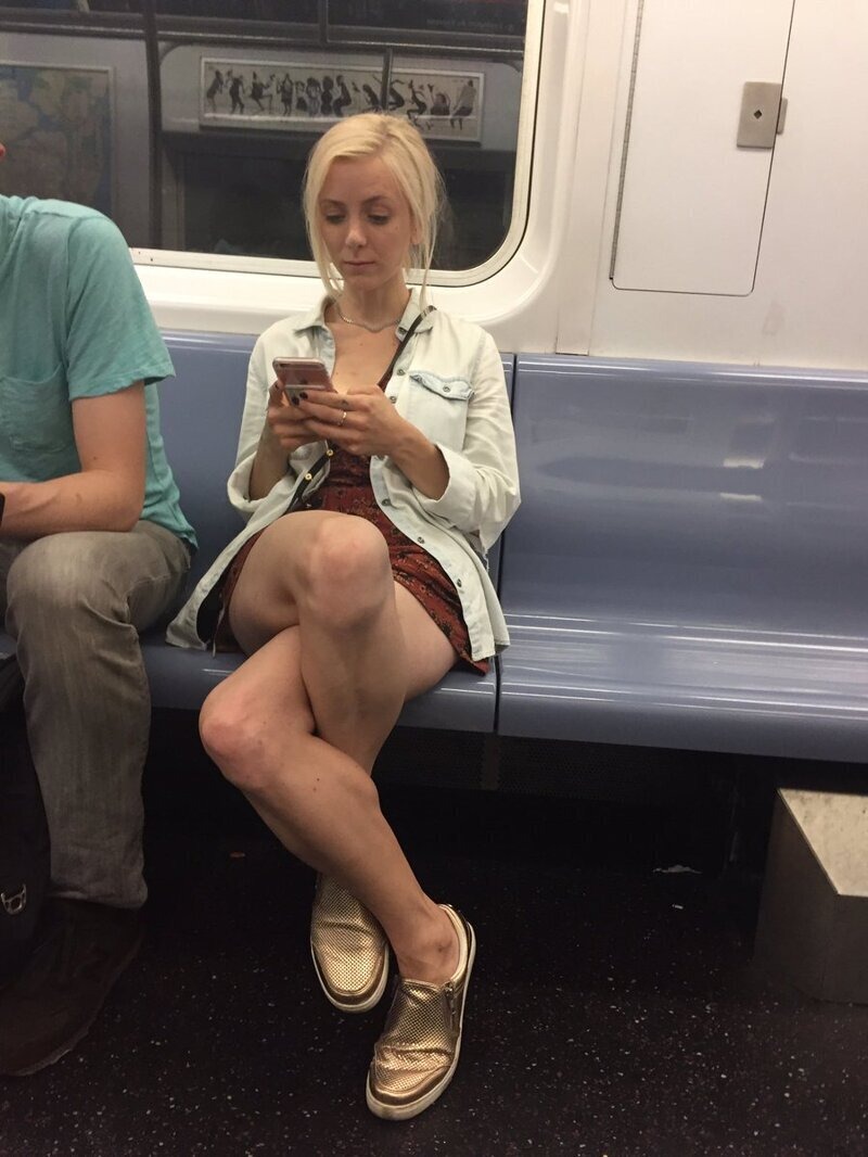 Girls in the subway