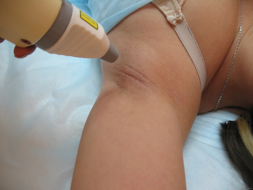 Erotic massage of the genitals