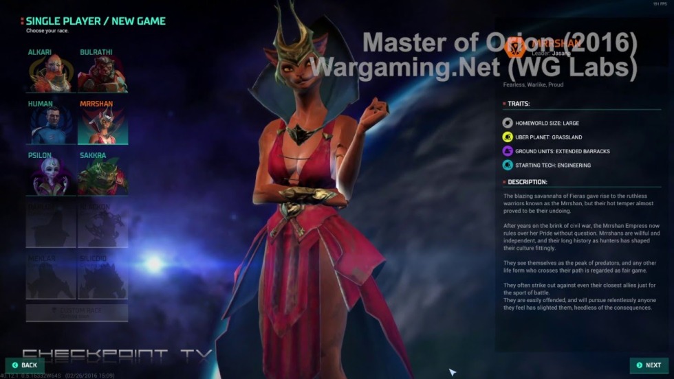 Master of Orion Mrrshany