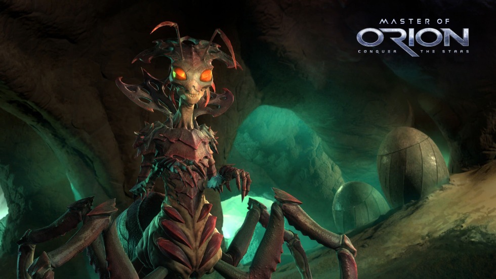 Master of Orion Klackons Ship