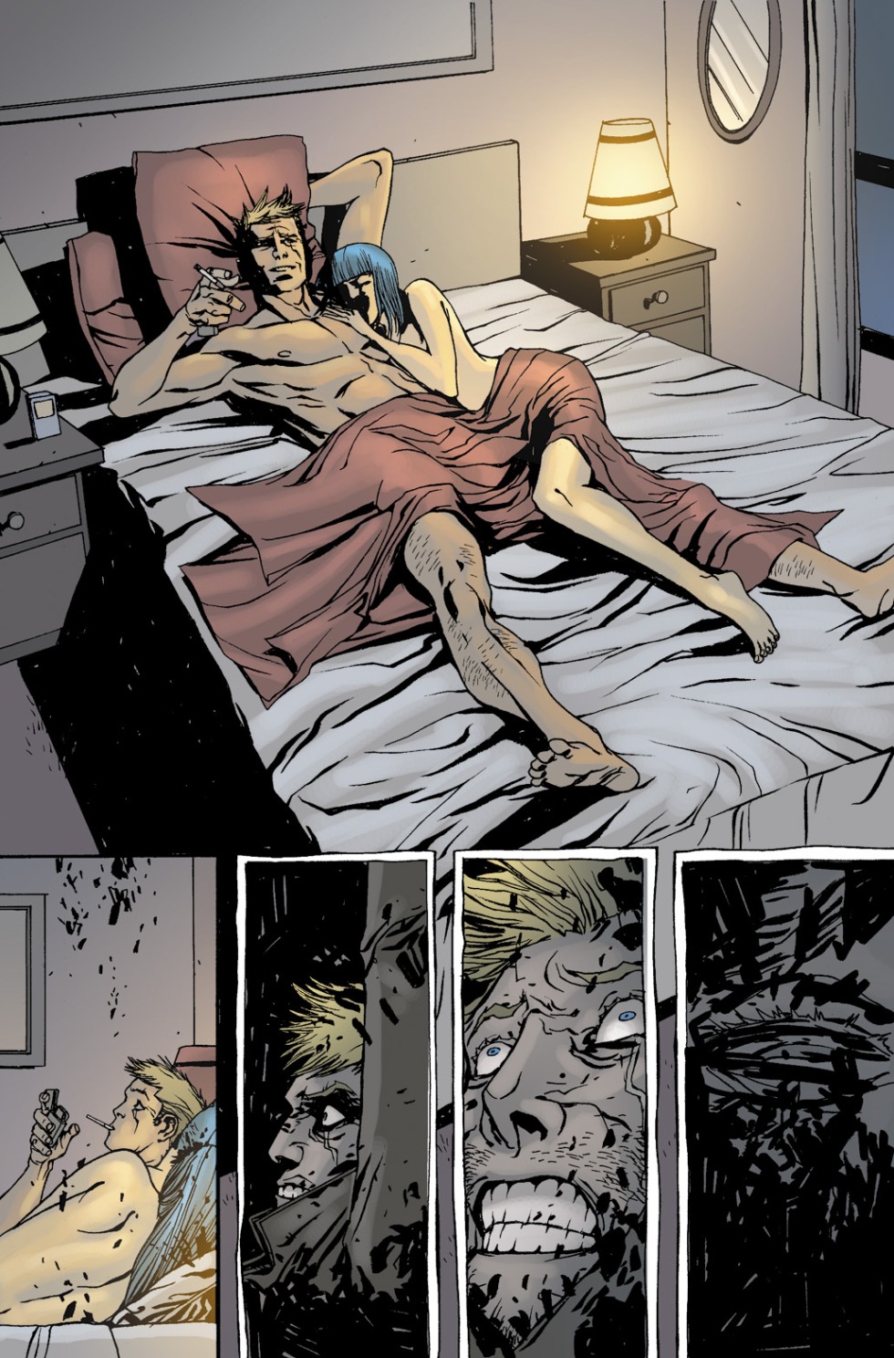 Delicate kisses of the body