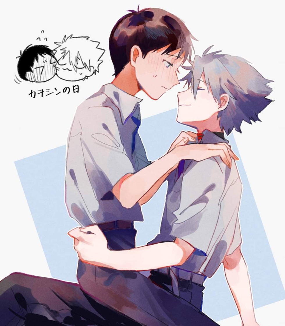 Asuka and Shinji Manga Ero