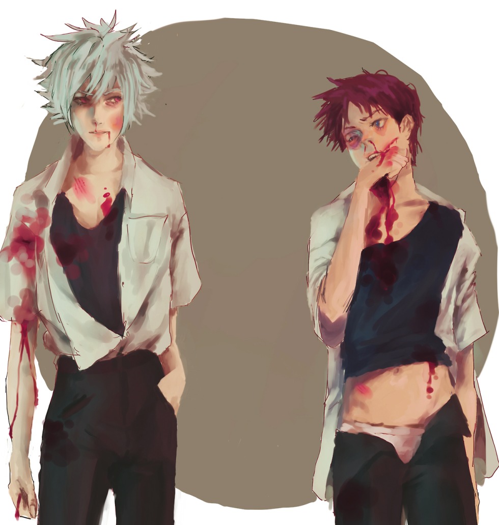 Dakimakura Shinji and Kaoru