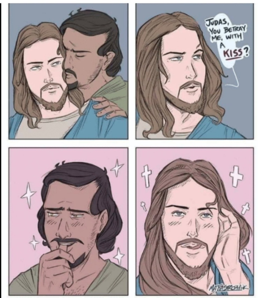 Judas and Jesus Slash