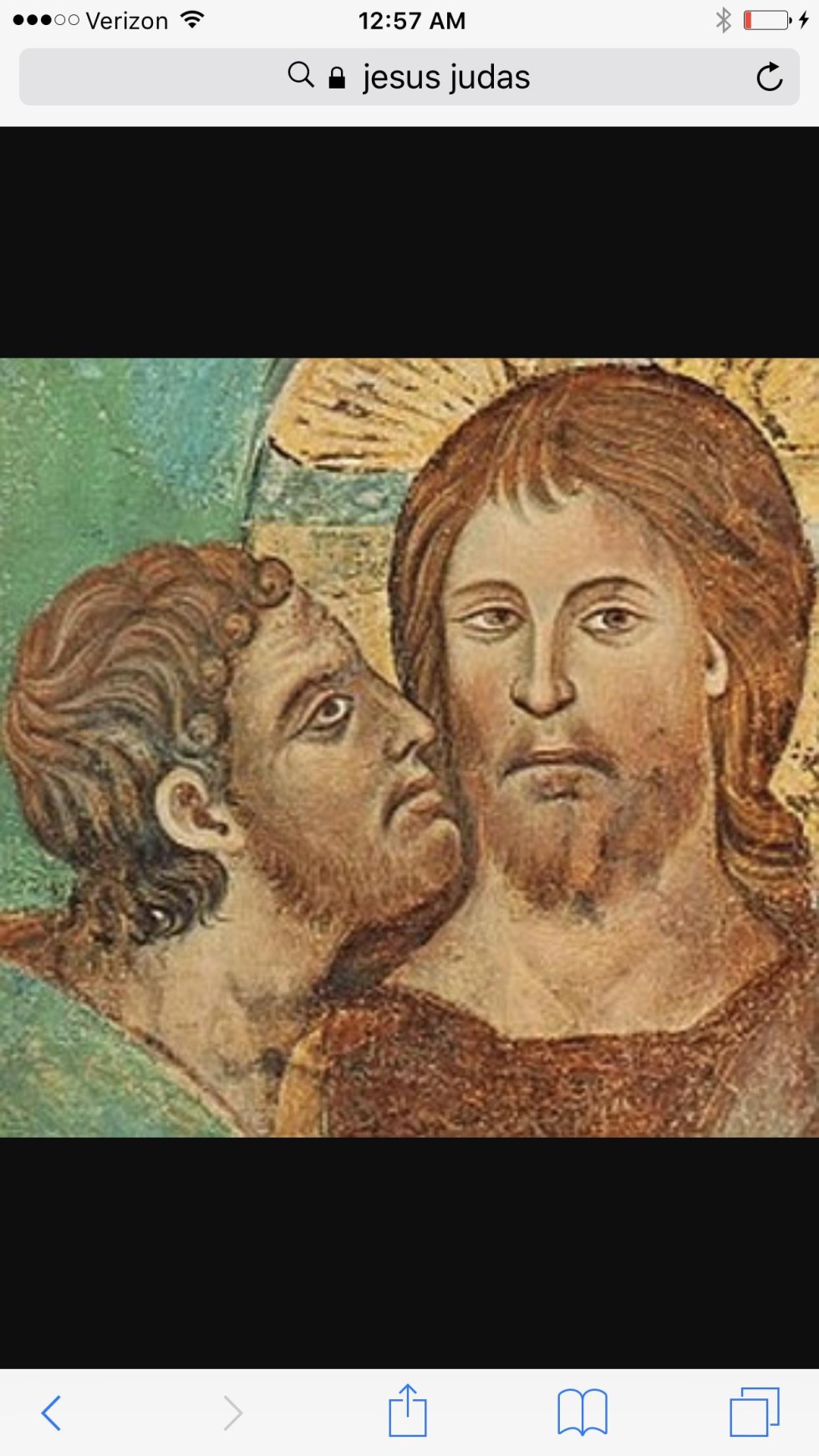 Judas and Jesus