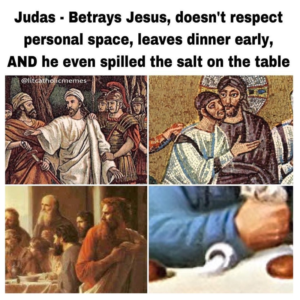 Judas Betrays Jesus