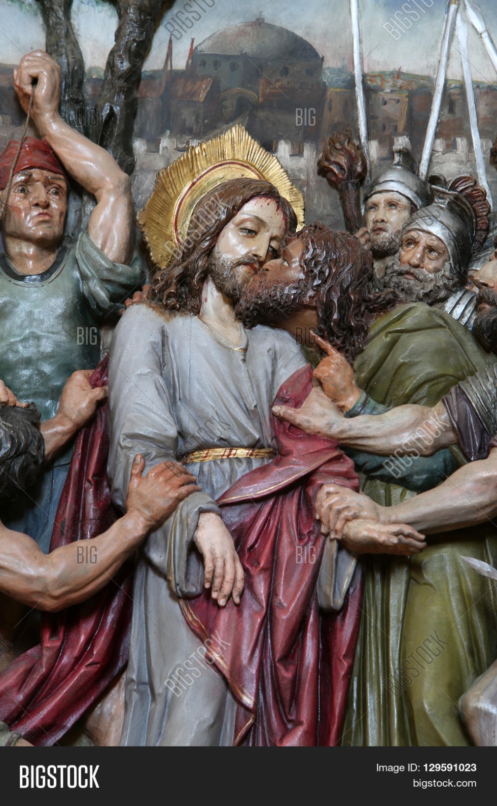 Kiss Judas of the Passion of Christ