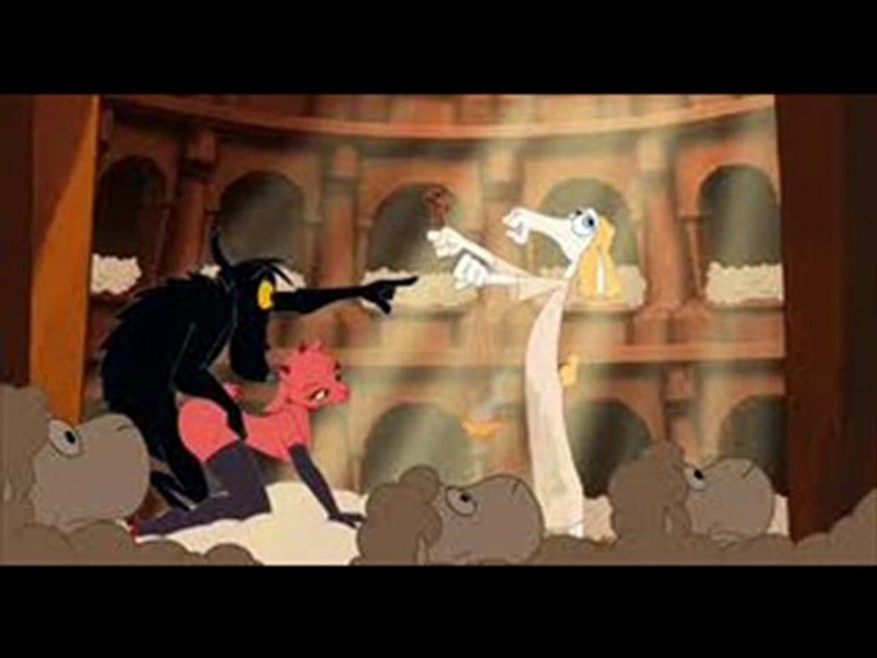 Jesus and Judas Cartoon 2009