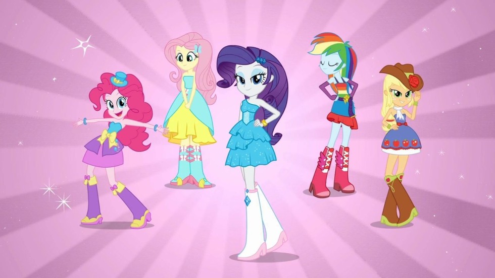 My little pony: Girls from Equestria Cartoon 2013