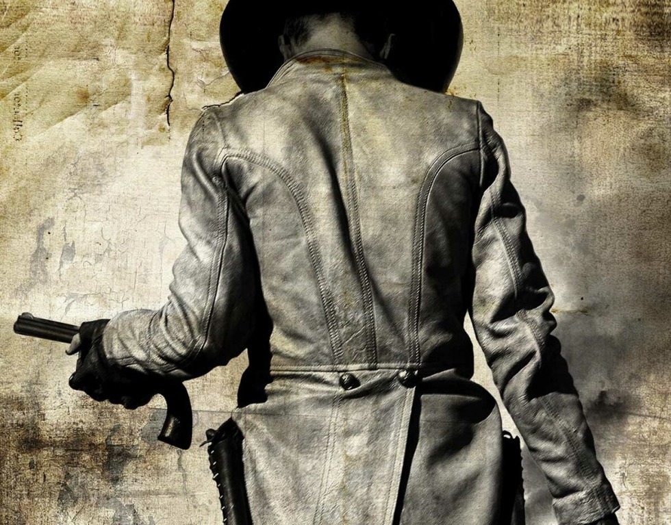 Cowboy from the back