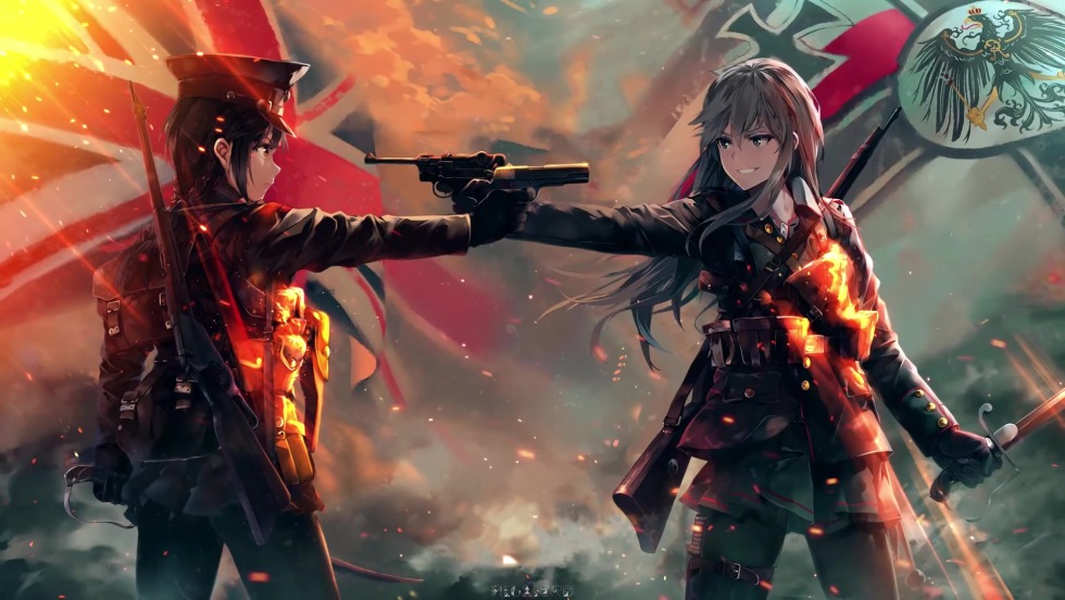 Batelfield 1 ART anime