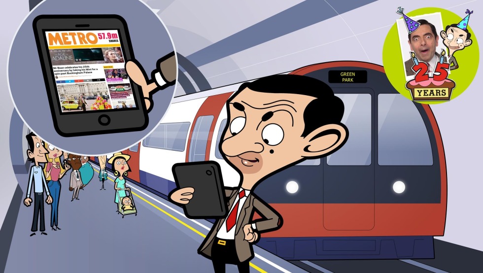 Shopping with Mr Bean