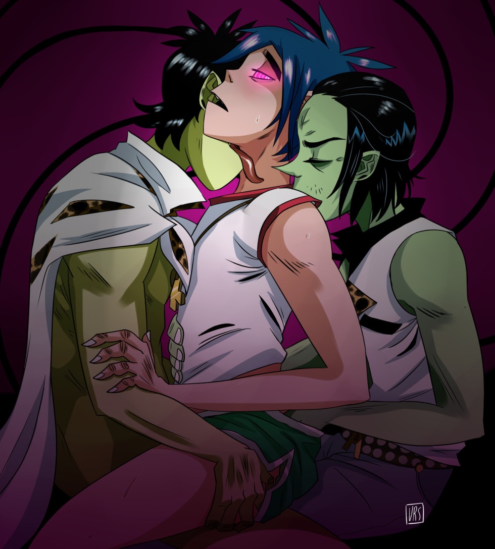 Gorillaz Murdok and 2D