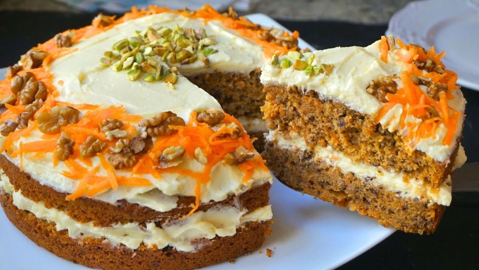 Carrot cake Andy chef