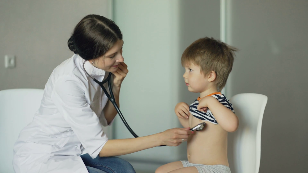 Anatomical heart with flowers