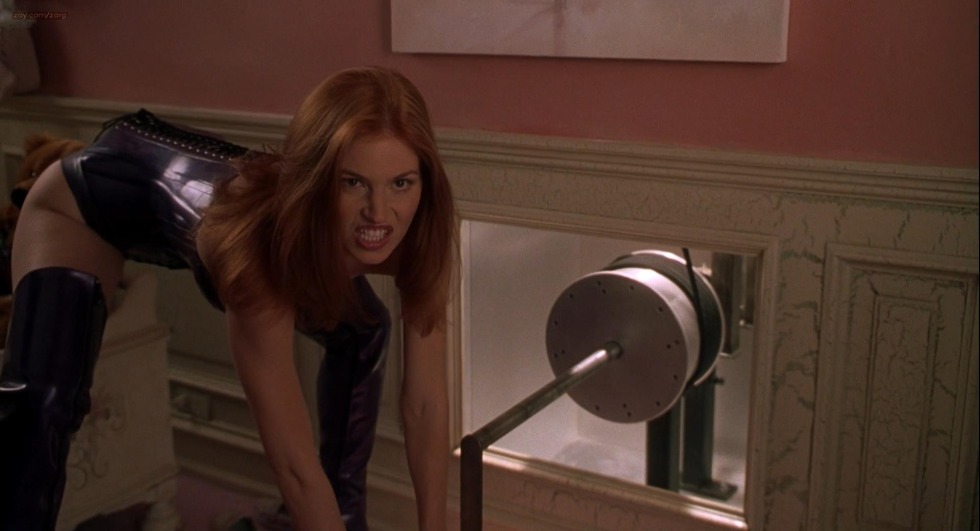 BDSM Madam in leather gloves