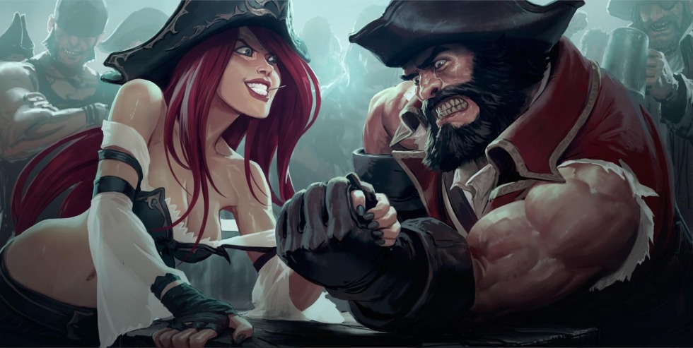 Captain Ganglack and Miss Fortune