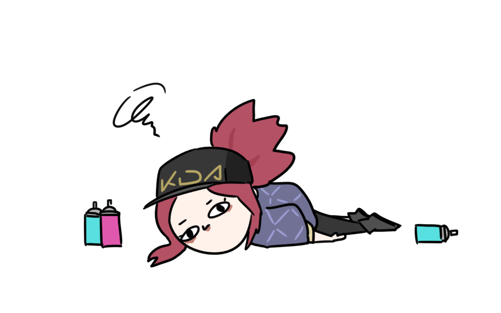 Legue of Legends stickers Jin